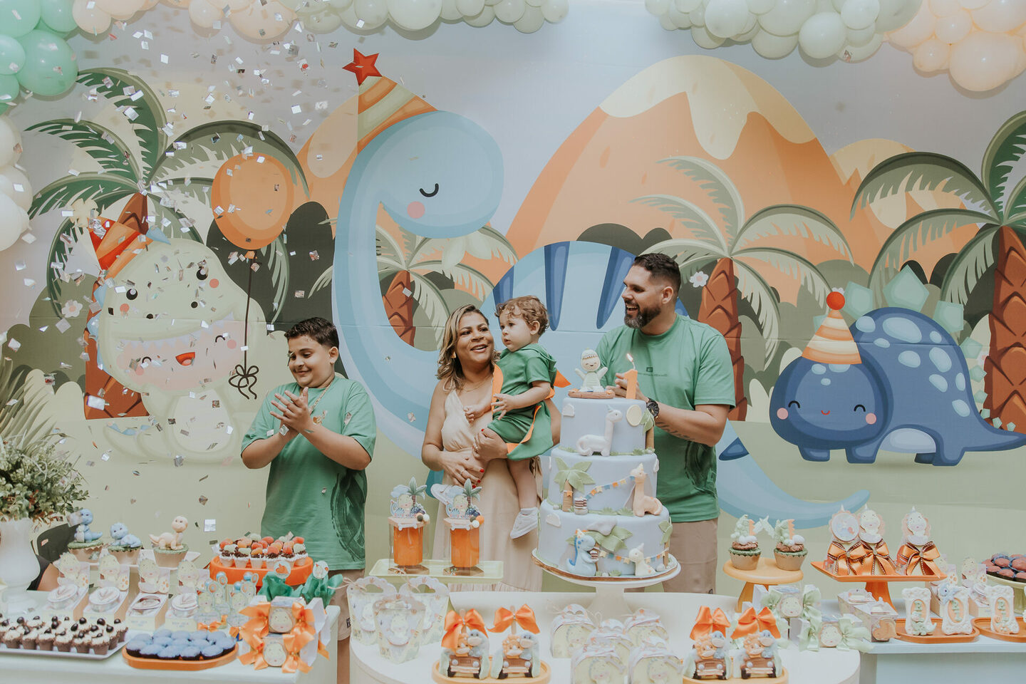 Rhavi 01 ano, Splash Buffet Infantil, Parque Res. Laranjeiras, Serra/ES